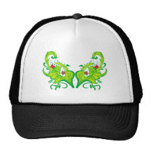 florales Ornament floral Trucker Caps