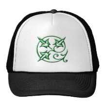 florales Ornament floral Trucker Caps
