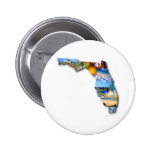 FLORIDA-BILD-ENTWURF ANSTECKNADELBUTTONS
