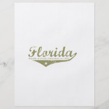 Florida-Revolutions-T-Shirts Bedruckte Flyer