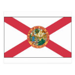 Florida-Staats-Flagge Postkarte