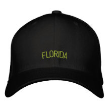 Florida stickte Hut Bestickte Baseballkappen