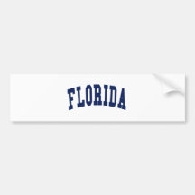 Florida-Uni Autosticker