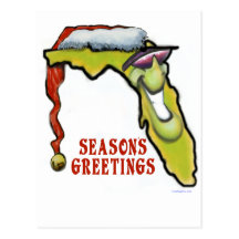Florida-Weihnachten Postkarte