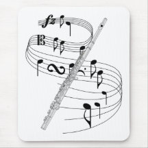 Flöte Mousepads