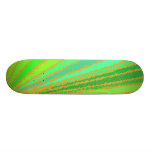 Fluchtpunkt hellgrün personalisierte skateboarddecks