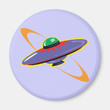 Flug-Magnet des Fantasie-Raumschiff-/UFO Kühlschrankmagnete