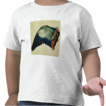 Flügel einer blauen Rolle, 1512 T-shirts