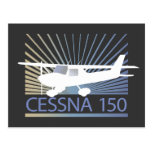 Flugzeug Cessnas 150 Postkarten