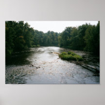 Fluss Posterdrucke