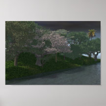 Fluss-Regen Plakate