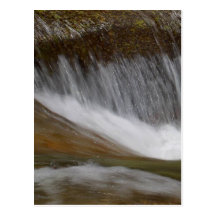 Flusswasser-Ströme Postkarten