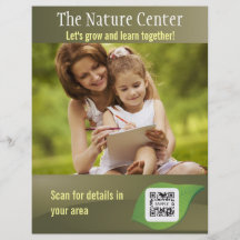 Flyer-Schablonen-Natur-Mitte