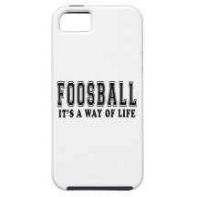 Foosball ist es Lebensart iPhone 5 Etuis