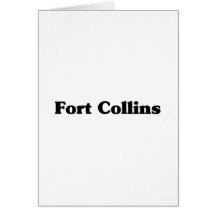 Fort- Collinsklassikert-shirts Grußkarte