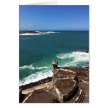 Fort EL Morro, Puerto Rico Grußkarten