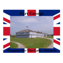 Fort George, Niagara-auf-d-See, Kanada Postkarte