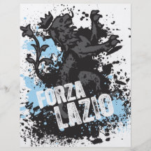 Forza Lazio Flyer Druck