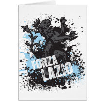 Forza Lazio Grußkarte