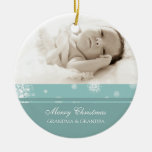 Foto-frohe Weihnacht-Großeltern-Verzierung Ornament