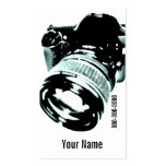 Fotokamera-Fotograf-Visitenkarte