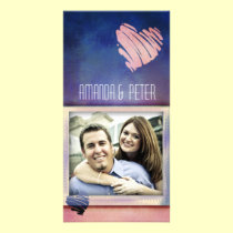 Fotoschablone der bunten Karte des Valentines/Lieb fotokarten
