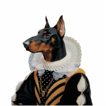 Fotoskulptur des Dobermanns DR135
