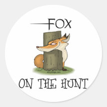 Fox-Bild Sticker