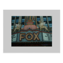 Fox-Theater, Detroit, Michigan Postkarte