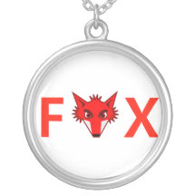 Foxy Cartoonfox-Halskette