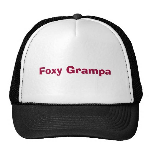 Foxy Grampa Baseball Caps