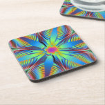 Fractal 123 Coaster kork-untersetzer
