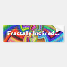 Fractally neigte… autoaufkleber
