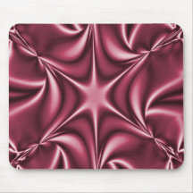 Fraktal Rasberry Starflower Mauspads