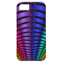 Fraktal-Regenbogen Schutzhülle Fürs iPhone 5