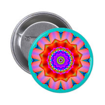 FraktalMandala Anstecknadel