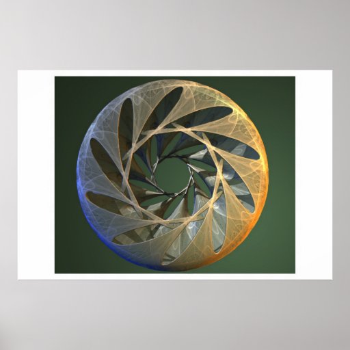 Fraktalvase Poster
