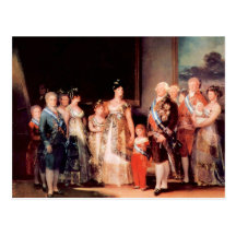 Francisco de Goya - Charles IV von Spanien und von Postkarten