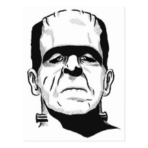 Frank-Monster Postkarte