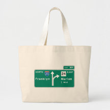 Franklyn Marion Landstraßen-Zeichen Taschen