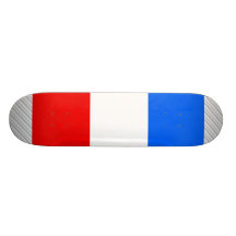 Frankreich-Flagge Personalisierte Skateboards