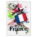 Frankreich Grußkarte
