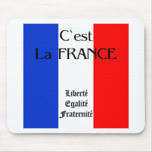 Frankreich Mauspads