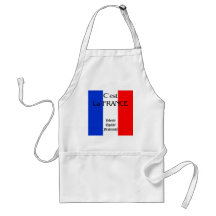 Frankreich Schürze