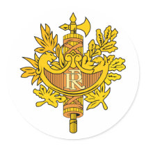 Frankreich-Wappen Aufkleber aufkleber