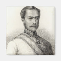 Franz Joseph I, Kaiser von Österreich 2 Kühlschrankmagnete