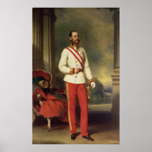 Franz Joseph I, Kaiser von Österreich 2 Plakat