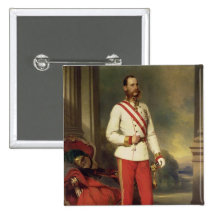 Franz Joseph I, Kaiser von Österreich Button