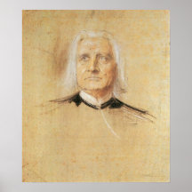 Franz Liszt Plakatdrucke