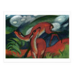 Franz Marc - Rotwild II 1912 Waldtierkitz Postkarte